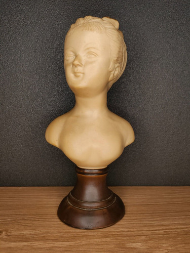 Buste sur pied jeune - fille, au