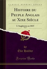 Histoire du Peuple Anglais au