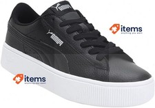 PUMA Femmes Vikky Stacked L Baskets, Taille 3.5UK Plateforme Entraîneurs