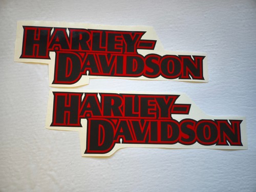 Harley davidson black red tank - red,