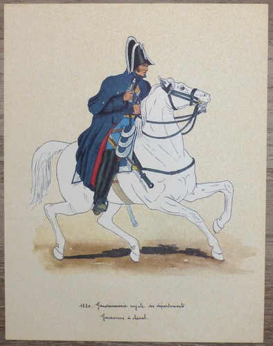 Planche uniforme gendarmerie - planche,