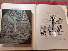 Ancien Tampon Matrice, Cachet D'imprimerie, livre Au son des trompes, Vénerie