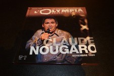 CD-LIVRE "LES CONCERTS MYTHIQUES DE L'OLYMPIA : CLAUDE NOUGARO, Novembre 1994"