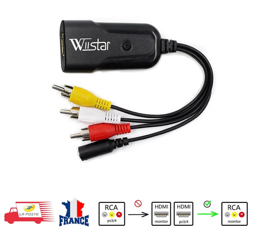 Adaptateur convertisseur hdmi - convertisseur,