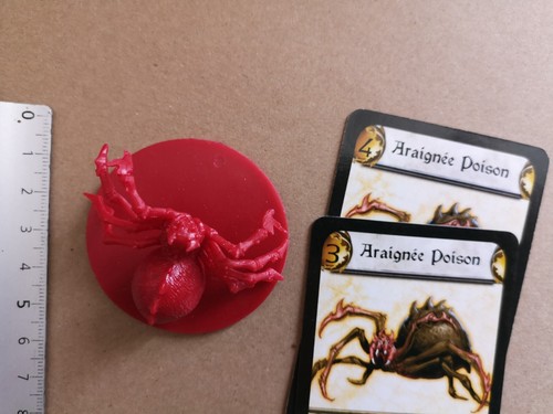 Araignee poison miniature - araignee,