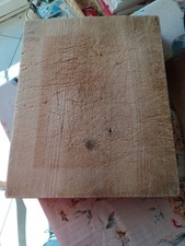 ancienne grosse planche a découper billot vintage