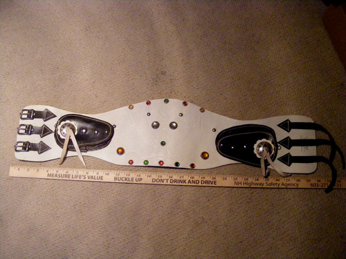 Vintage white buco leather - vintage,