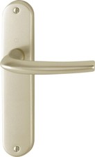 HOPPE Lot de 3 poignées béquille SAN DIEGO 1191/347 bec de cane jaune sans vis