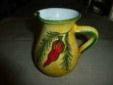 SUPERBE PICHET BROC EN FAIENCE