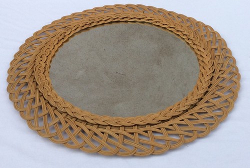 Miroir rotin osier - osier,