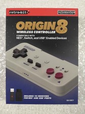 MANETTE SANS FIL NINTENDO SWITCH & NES ORIGINAL - ORIGIN8 2.4G ORIGINAL GREY NEW