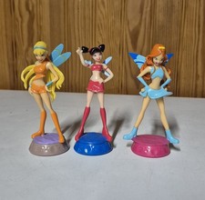 Lot 3 figurines Winx club Stella / Musa / bloom rainbow original saison 1