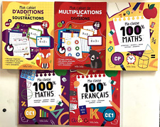 Lot de 5 livres 100% MATHS