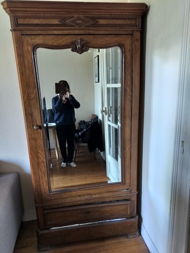Petite armoire bois plein - petite, en