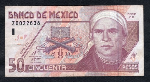 Mexique pesos 2002 - 2002, etat