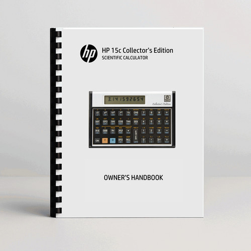 15c collector edition - hp-15c, collector's
