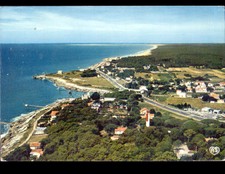 SAINT-PALAIS-sur-MER (17) VILLAS & PHARE de TERRE-NEGRE en vue aérienne en 1976