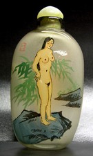 Tabatière chinoise à décor