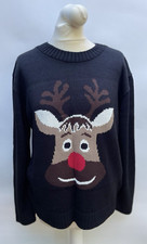 Femmes Pull Noël Renne TAILLE