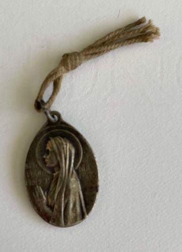 Religiosa ancienne medaille - ancienne,