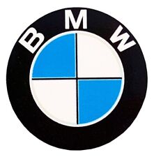 4 Stickers Adhésif Centre De Jantes BMW Ø55mm