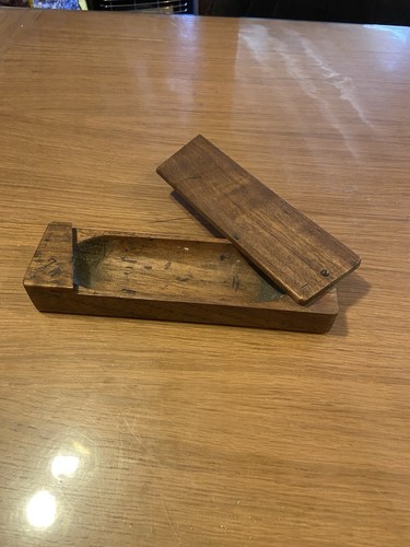 Plumier ancien bois ref - plumier, en