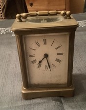 ancienne pendule d'officier pendulette de voyage,a Réviser,occasion