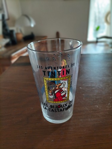 Grand verre tintin - cm, les