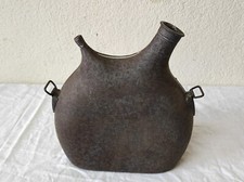 Ancienne gourde bidon poilu - gourde,