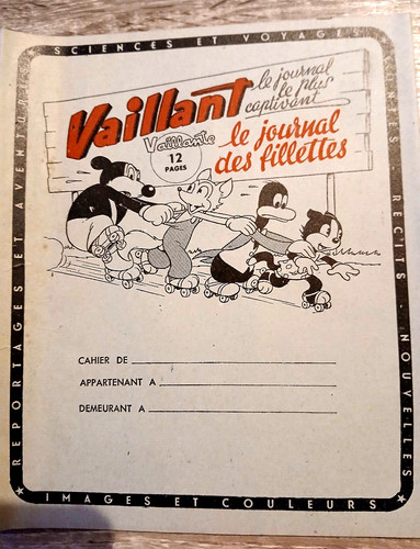 Très rare protége - protége, cahier