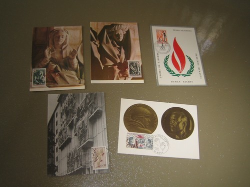 Lot cartes 1er jour 1973 - lot,