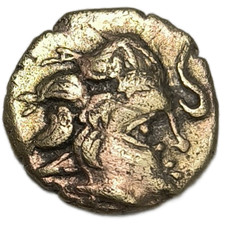 Namnètes (région de Nantes), quart de statère à l'hippophore - 251525