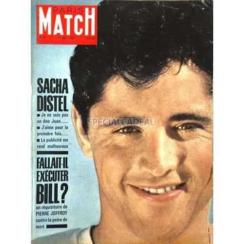 Paris match 591 6 août - match,