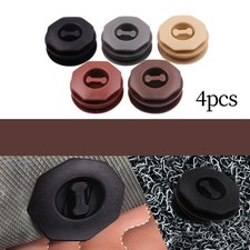 Lot de 4 Clips de tapis de sol de voiture Porte-manchon Double couche Twist