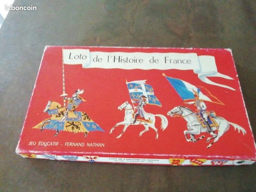 Ancien jeu loto - , l'histoire