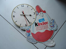 PENDULE PUBLICITAIRE CARTONNE KINDER avec les hyppos
