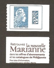 2018 Autoadhésif 1603 A DATAMATRIX EUROPE 1 timbre  NEUF**