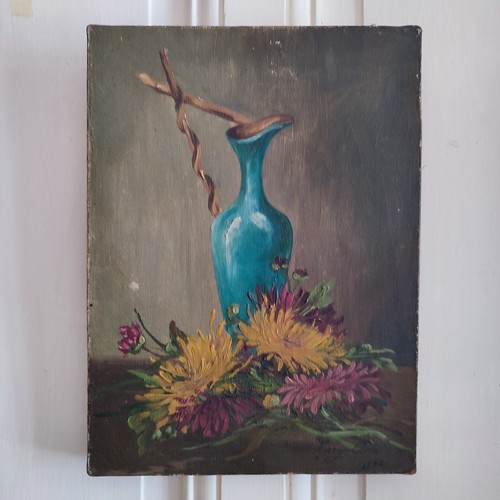 Tableau huile sur toile - huile,