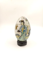 Grand Oeuf chinois peint main