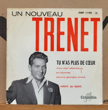 45t charles trenet un - ep,
