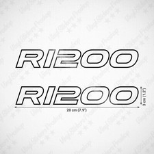 2 stickers 20 cm NOIR pour BMW