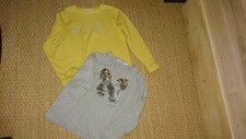 LOT 2 Pull jaune + gris