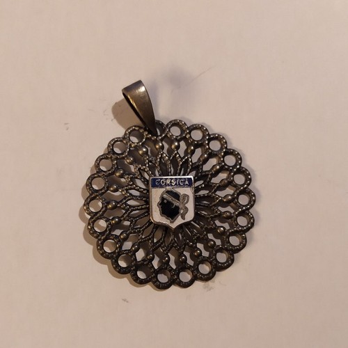 Médaille vintage pendentif