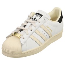 adidas Superstar Homme White Black Baskets Mode - 37 1/3 EU
