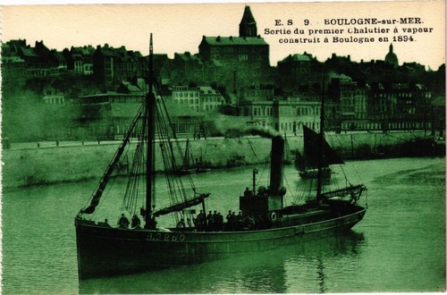 Cpa boulogne sur mer - boulogne-sur-mer,