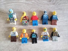 lego lot 10 personnages etat be pirate aigles chevalier double face hero demon