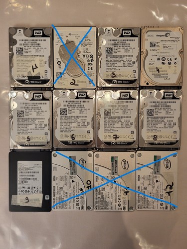 Disques durs hdd - disques, ssd