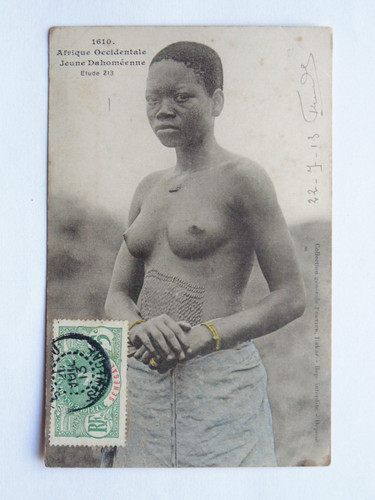 Cpa afrique dahomey jeune - afrique,