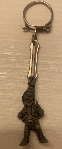 Rare porte clé métal nain - rare, de