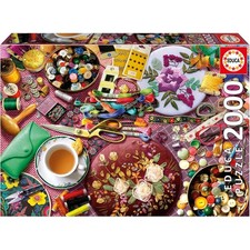 Puzzle - Table de couture à